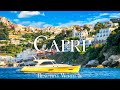 Capri 4k nature relaxation film  calming piano music  natural landscape