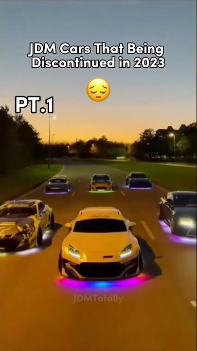 JDM cars that are being discontinued in 2023 PT.1 #jdm #shorts