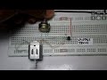 Control velocidad de Motores DC con Transistor y Potenciómetro - DC motor speed control