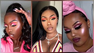 Glam Makeup Compilation | Beauty Tutorials for Black Girls 2022