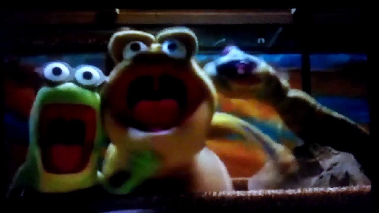 Kermit's swamp years goggles and blotch screaming scene YouTube
