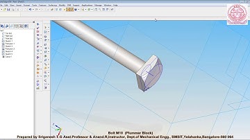 Bolt M10 of Plummer Block
