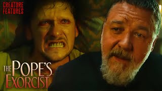 Exorcism With A Pig  Russell Crowe | The Pope's Exorcist | Creature Features