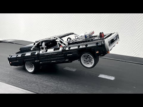 Dom’s Dodge Charger VS Treadmill – Lego Technic CRASH Test / Fast & Furious