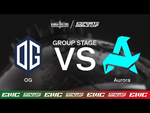 OG vs. Aurora - Riyadh Masters x EWC - Day 7 - Group Stage