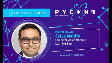 Satya Mallick - Computer vision Machine learning & AI - PyCon Colombia 2018