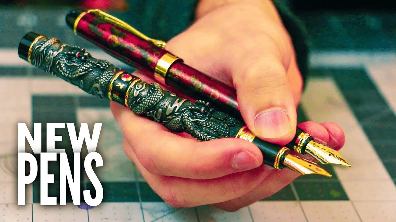 DRAGON PEN Review  Jinhao X450 and 999 fountain pens