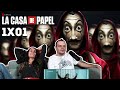 La Casa De Papel (Money Heist) 1x1 REACTION