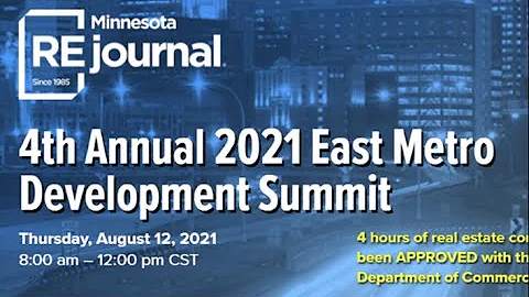Minnesota East Metro Development Summit 2021 (4th ...