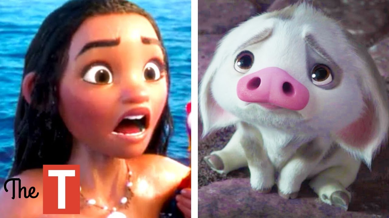 This Is Why The Pig In Disney S Moana Stayed Behind Youtube