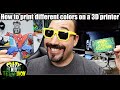 How To Print Different Colors On A 3d Printer How To Print Different Colors On A 3d Printer