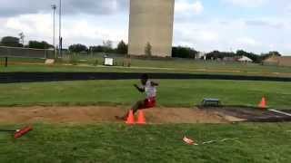 Norman Johnson Long and Triple Jump and 4x1 relay!