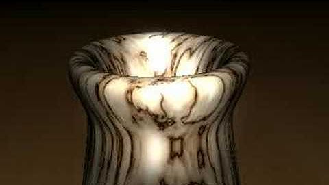 Vase animation in blender