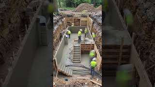 From Dirt Pit to Luxury Underground Bunker — Ultimate Modern Transformation #ytshorts