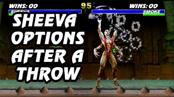 UMK3 Sheeva Options After a Throw