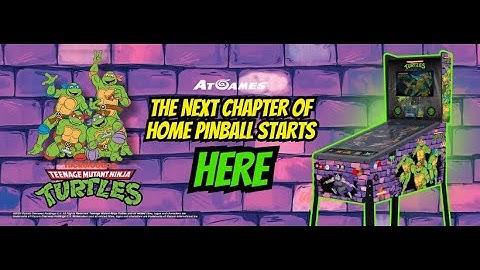New TMNT Pinball Machine 🍕 Now at Sam’s Club