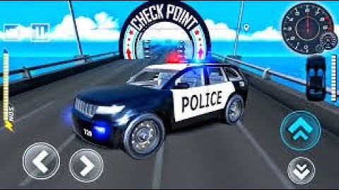 ✔Deadly race police man 3d speed car bumps challenge
