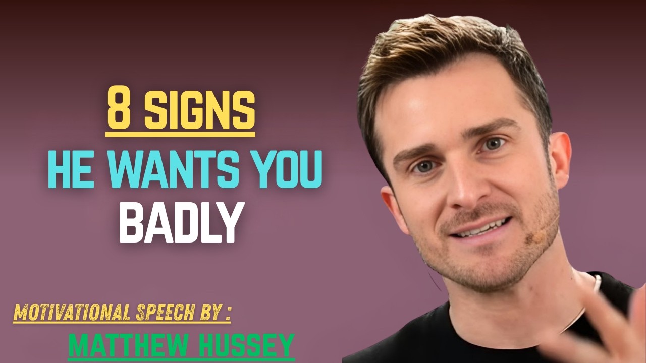 He's Secretly Obsessing For You: 8 Signs He WANTS You More Than You Think |Matthew Hussey