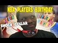 GUESS THAT NBA PLAYER'S BIRTHDAY WITH SHOCK COLLAR FORFEIT! | KOT4Q