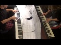 Lara and Kyle play 'Belle'/'Bonjour' from Beauty and the Beast! (piano duet)