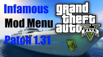 GTA V Patch 1.31 Infamous 4 Mod menu (working online and unbannable)