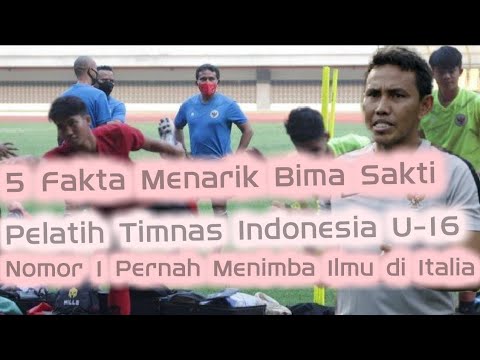 5 Fakta Menarik Bima Sakti Pelatih Timnas Indonesia U-16, Nomor 1 Pernah Menimba Ilmu di Italia