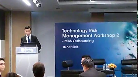 [Emcee Sean Lai] SMU Technology Risk Management Workshop 2