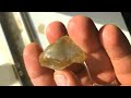 حجر الصوان خام The flint stone