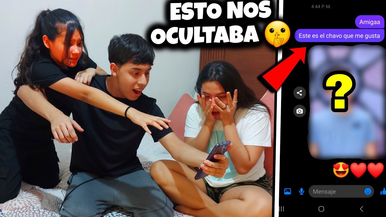 LE REVISO EL CELULAR A MIS HERMANAS Y ESTO ESCONDIAN!! 😶 *¿Le encontre novio?*