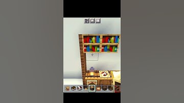 Minecraft amazing study table build hack|build hack|Minecraft 1.17 update|#shorts