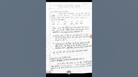 interpolation with equal intervals