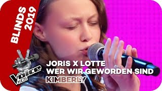 Joris x Lotte - Wer wir geworden sind (Kimberly) | Blind Auditions | The Voice Kids 2019 | SAT.1 Resimi