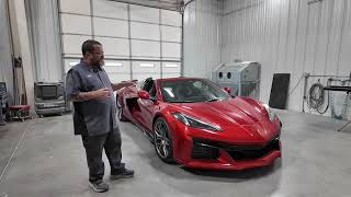1 of 1 C8 corvette in for something crazy!!