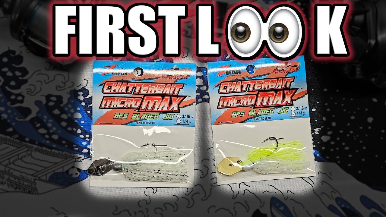 Z-Man Chatterbait MicroMax BFS Bladed Jig First Look - YouTube
