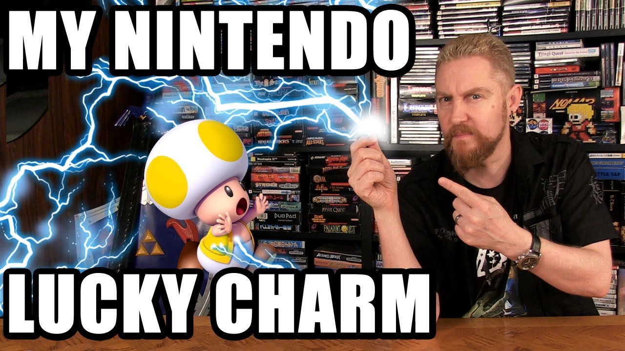 Thumbnail for MY NINTENDO LUCKY CHARM - Happy Console Gamer