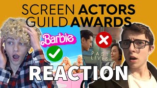 2024 SAG AWARDS NOMINATIONS REACTION!! (these were not good...)