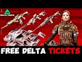 Delta Force FREE DELTA TICKETS in NEW Red Day Event.