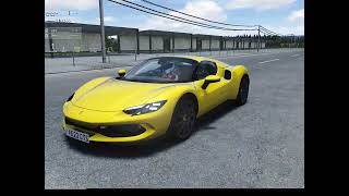 Assetto Corsa ferrari 296 gts losail21 & ferrari 296 gts rhd lemalands layouta