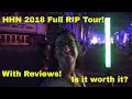 Is the HHN 2018 RIP Tour worth it? Full Tour with Reviews!