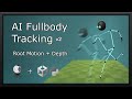 Adding 3D Root Motion to Full Body Tracking in Unity! | Google Mediapipe Pose