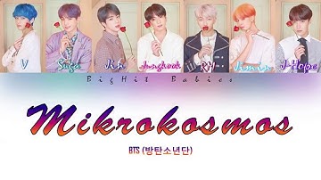 BTS (방탄소년단) - Mikrokosmos (소우주) (Color Coded Lyrics Eng/Rom/Han/가사)