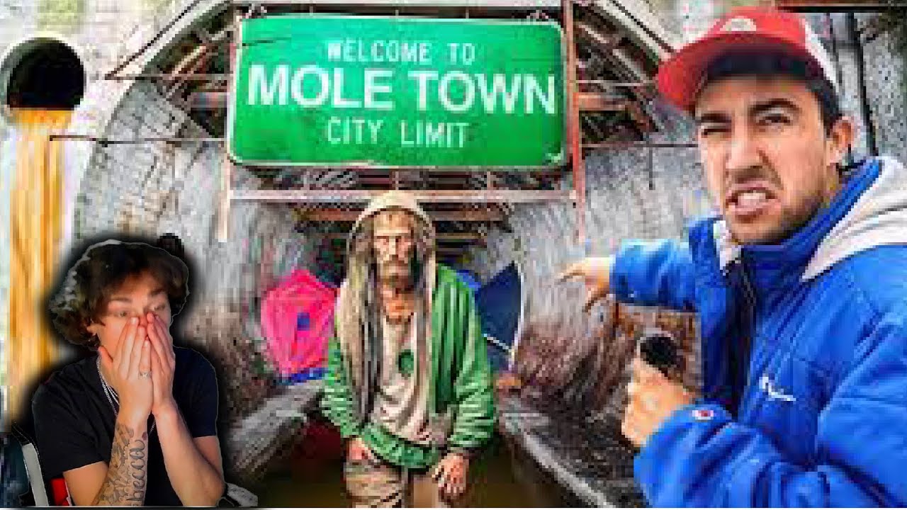 HE INTERVIWED THE UNDERGROUND MOLE PEOPLE - YouTube