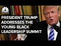 President Trump Addresses the Young Black Leadership Summit - Oct. 26, 2018