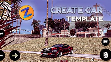 How to Make Car dff Template Livery/Zmodeler Android ||  GTA san andreas || Harsh Gaming ||