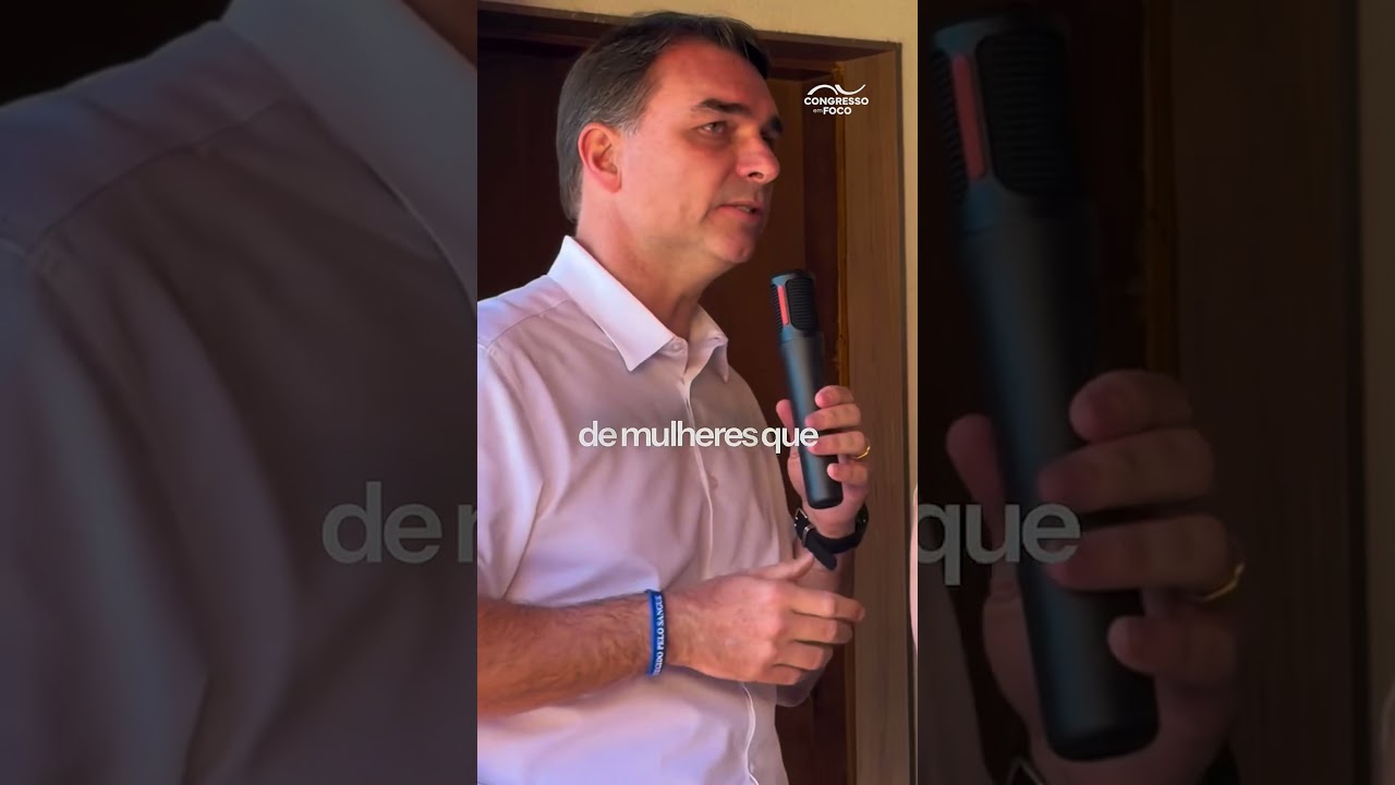 Flávio Bolsonaro repudia fala de Paulo Figueiredo sobre voto feminino Flávio Bolsonaro repudia fala de Paulo Figueiredo sobre voto feminino