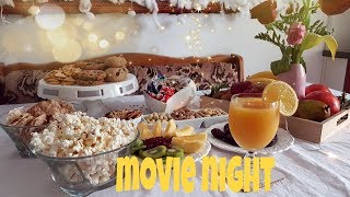 سهرة فيلم عائلية | أفكار... سناكات خفيفة | family movie night | Ideas ... Snacks