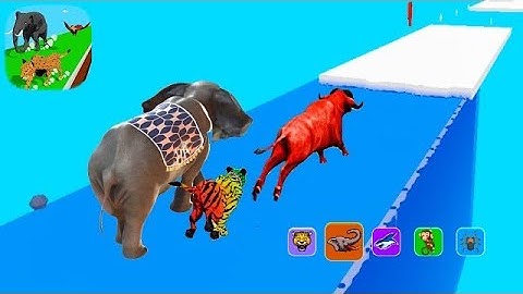 Animal Transform Race - Epic Race 3D - Part 15 All Levels 40-45(Android, iOS)