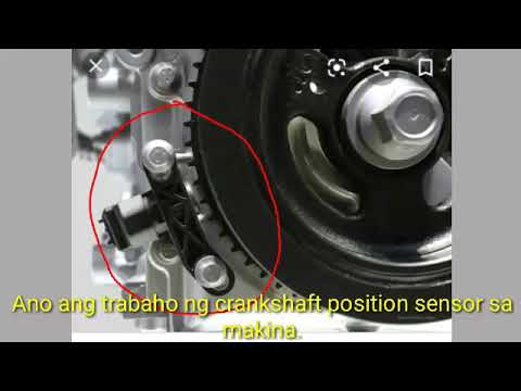 Video: Nasaan ang crank position sensor?