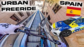 URBAN FREERIDE in SPAIN! Police Gives us Authorisation to Ride The Hood!