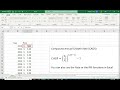 Computing Compound Annual Growth Rate in Excel